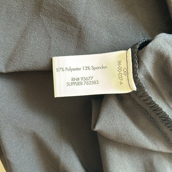 Stylus Black Dress Shirt Size 2XLT New Business Casual or Formal  Button Down - Picture 6 of 6